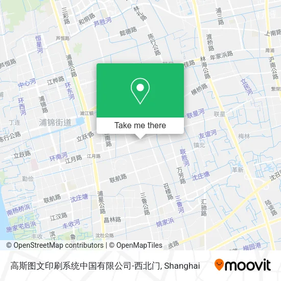 高斯图文印刷系统中国有限公司-西北门 map