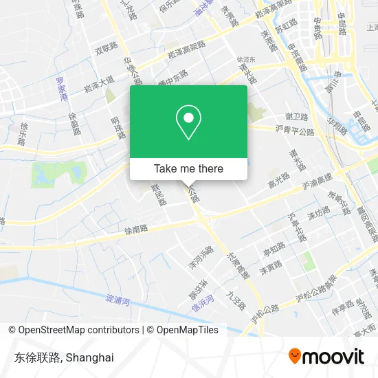 东徐联路 map