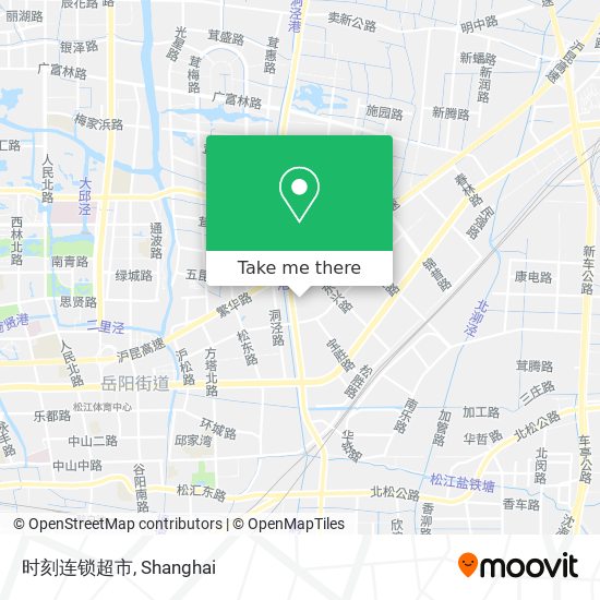 时刻连锁超市 map