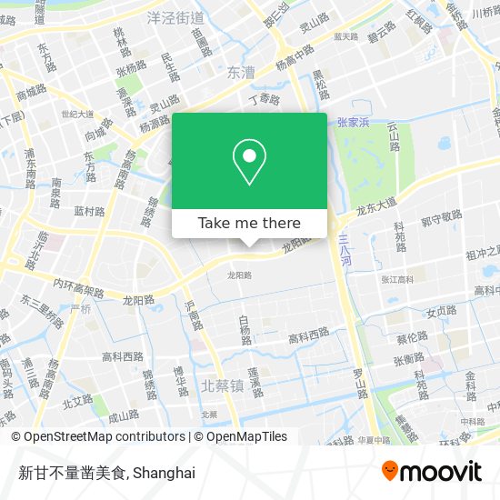 新甘不量凿美食 map