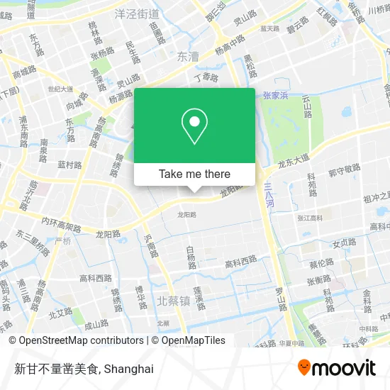 新甘不量凿美食 map