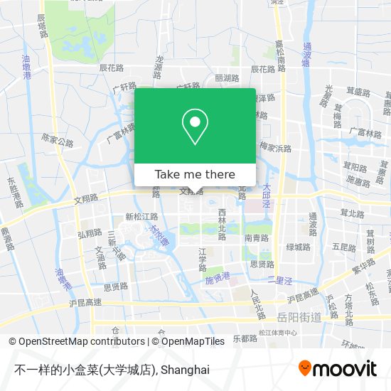 不一样的小盒菜(大学城店) map