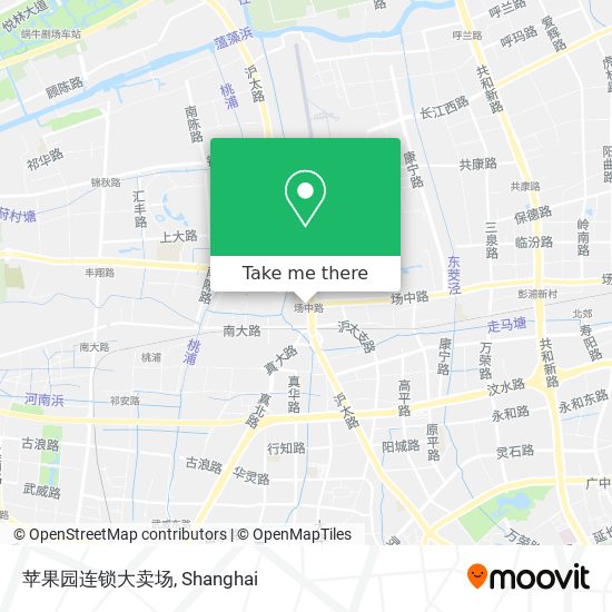 苹果园连锁大卖场 map