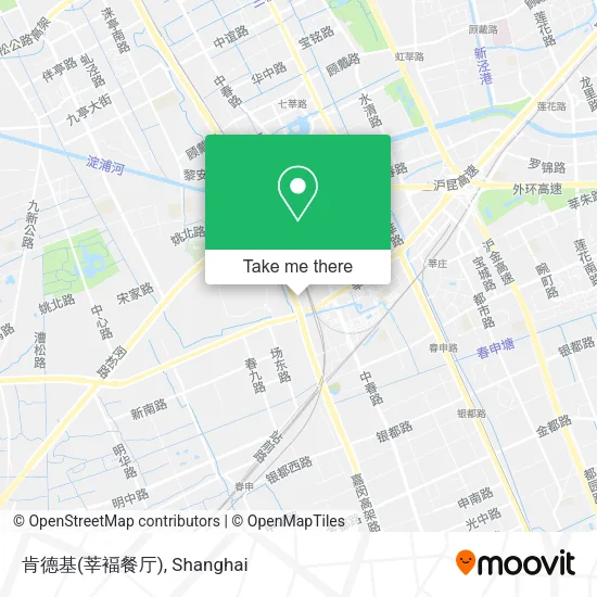 肯德基(莘褔餐厅) map