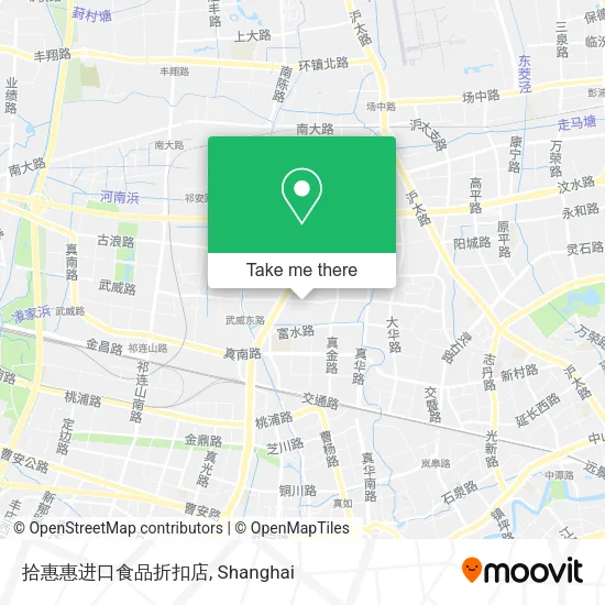 拾惠惠进口食品折扣店 map