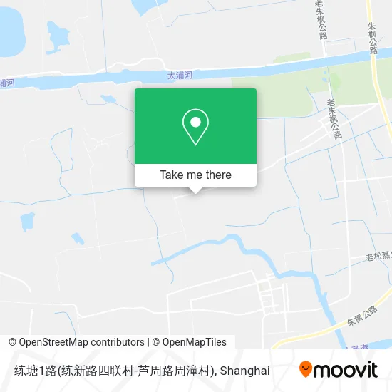 练塘1路(练新路四联村-芦周路周潼村) map