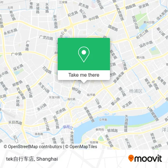 tek自行车店 map