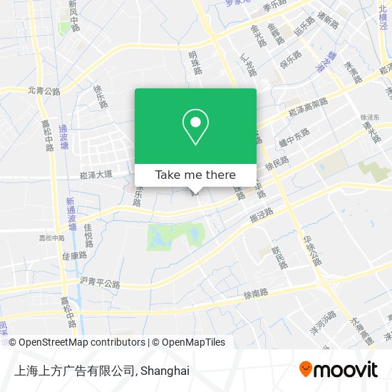 上海上方广告有限公司 map