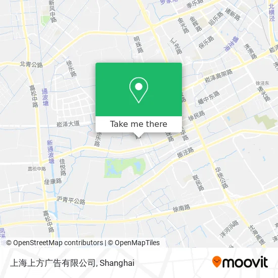 上海上方广告有限公司 map