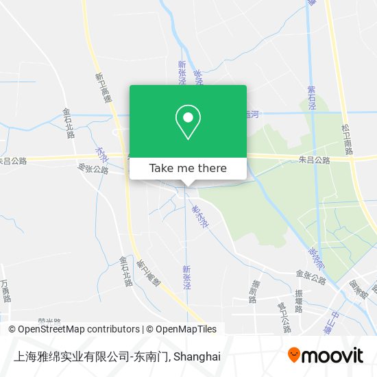 上海雅绵实业有限公司-东南门 map