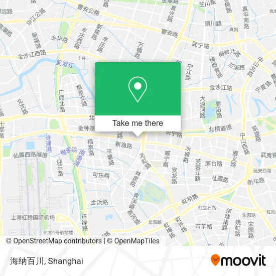 海纳百川 map