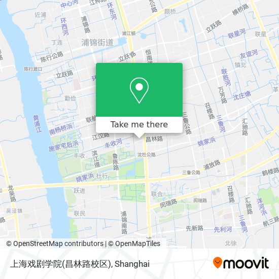 上海戏剧学院(昌林路校区) map