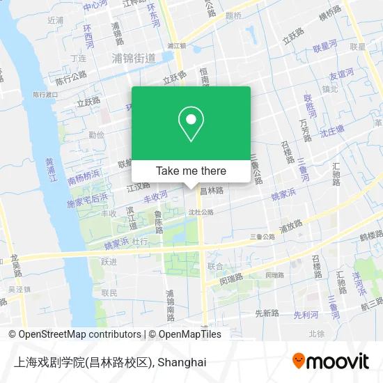 上海戏剧学院(昌林路校区) map