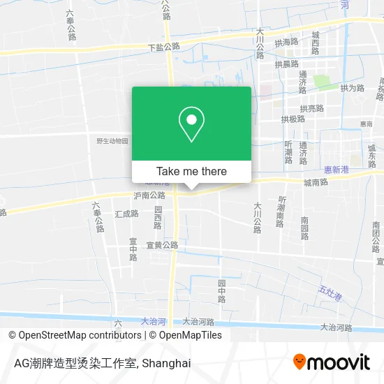 AG潮牌造型烫染工作室 map