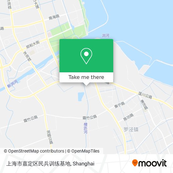 上海市嘉定区民兵训练基地 map