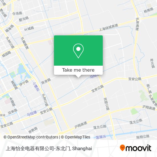 上海怡全电器有限公司-东北门 map