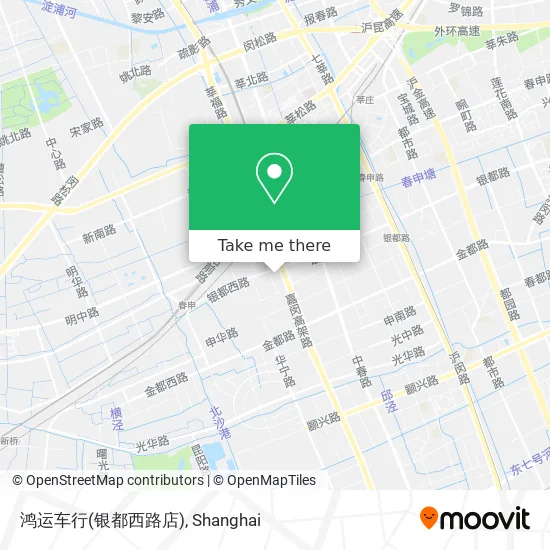鸿运车行(银都西路店) map