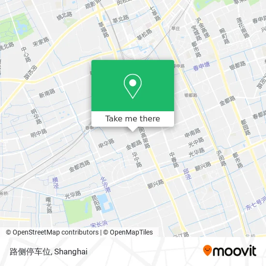 路侧停车位 map