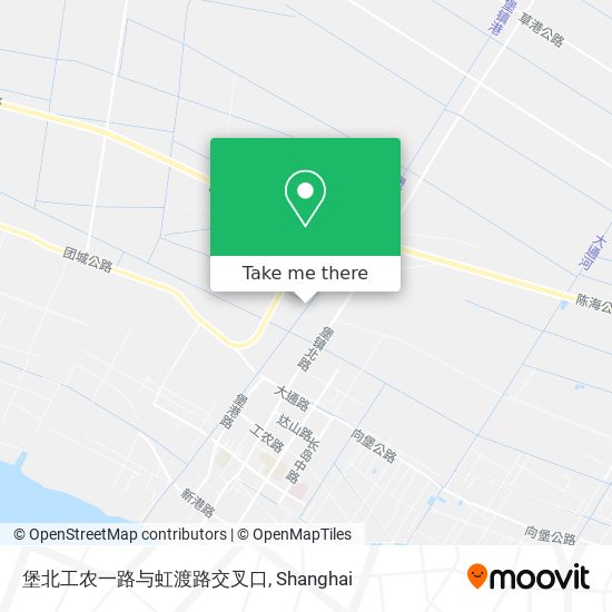 堡北工农一路与虹渡路交叉口 map