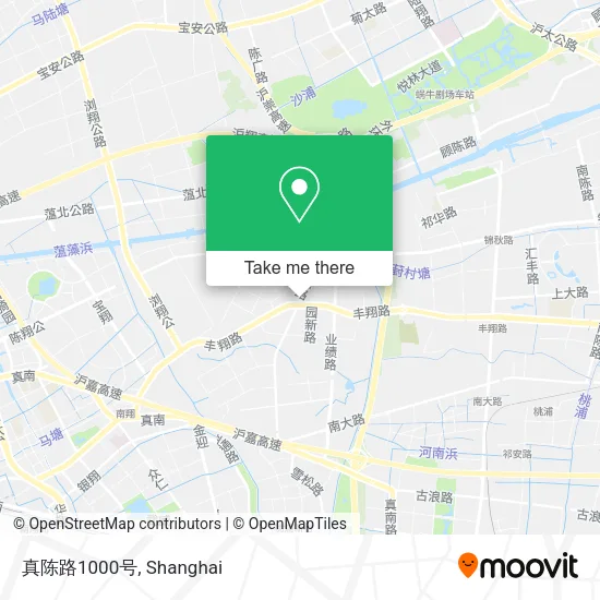 真陈路1000号 map