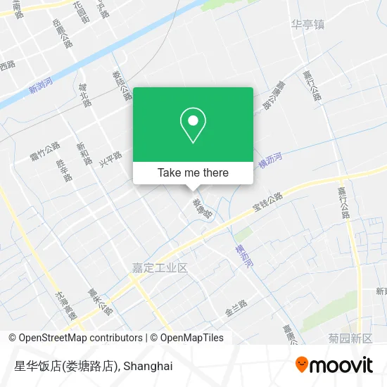 星华饭店(娄塘路店) map