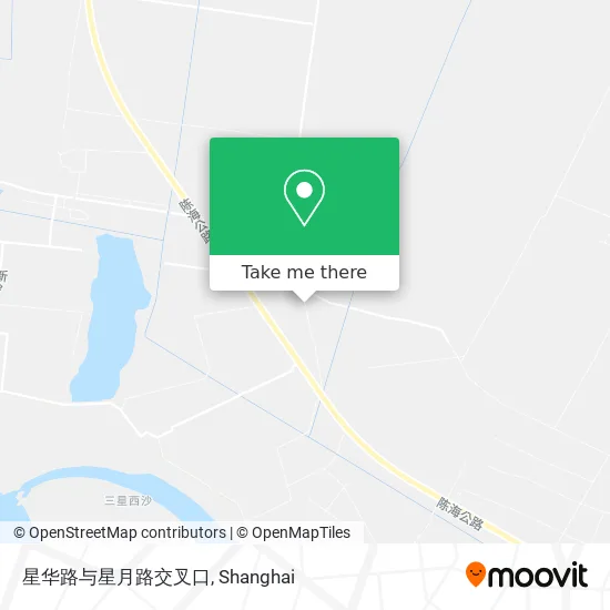 星华路与星月路交叉口 map