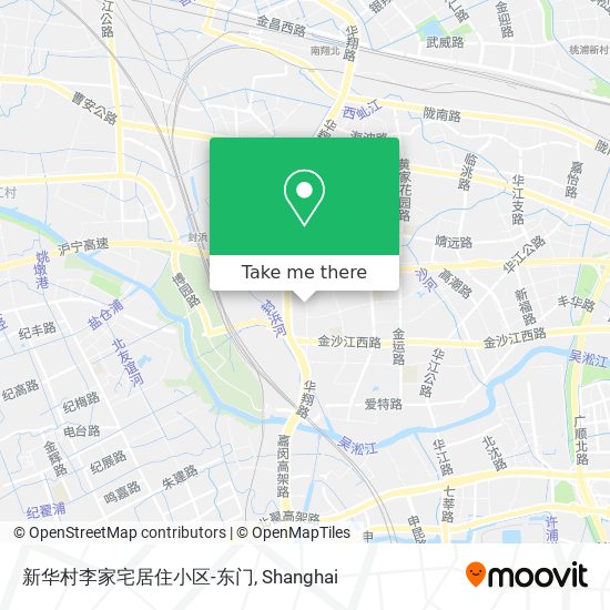 新华村李家宅居住小区-东门 map
