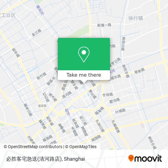 必胜客宅急送(清河路店) map