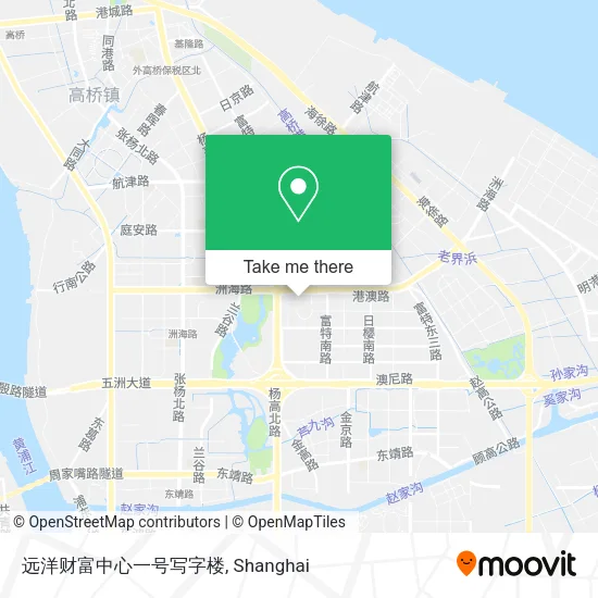 远洋财富中心一号写字楼 map