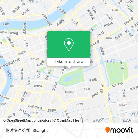 趣时资产公司 map