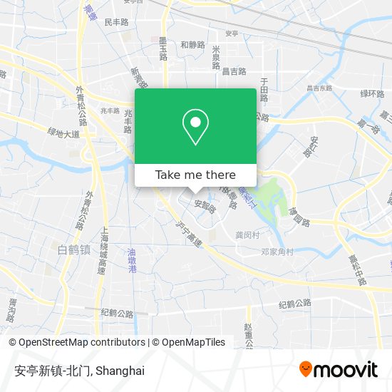 安亭新镇-北门 map