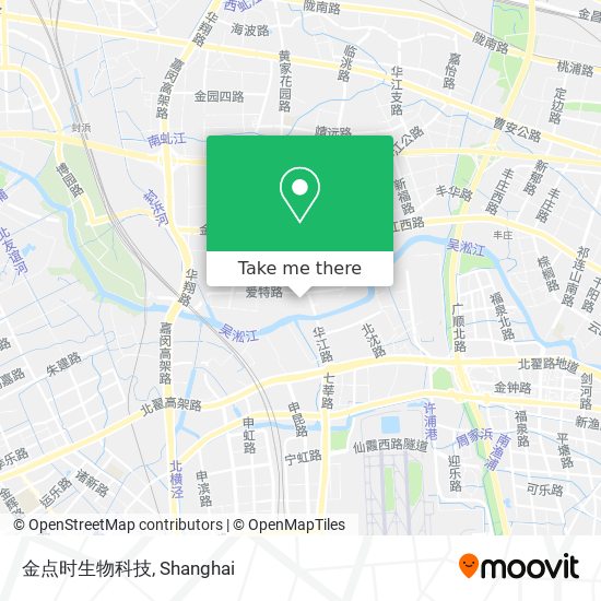 金点时生物科技 map