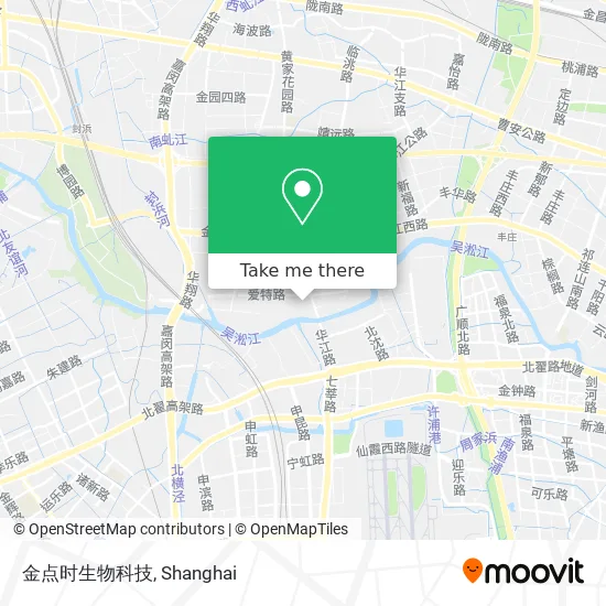 金点时生物科技 map