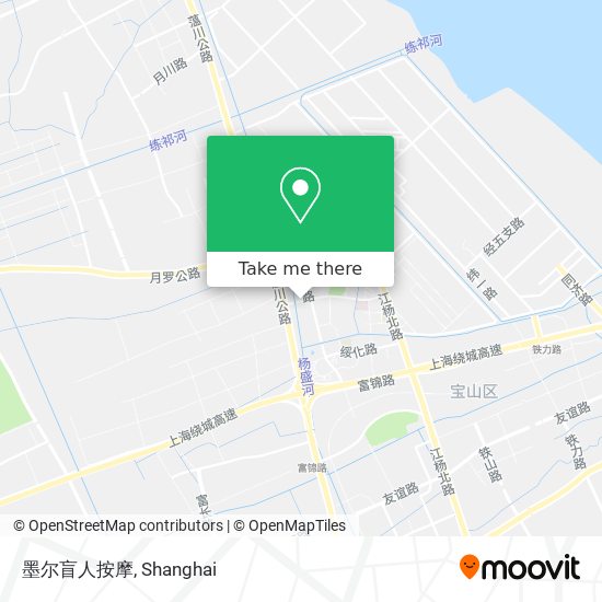 墨尔盲人按摩 map