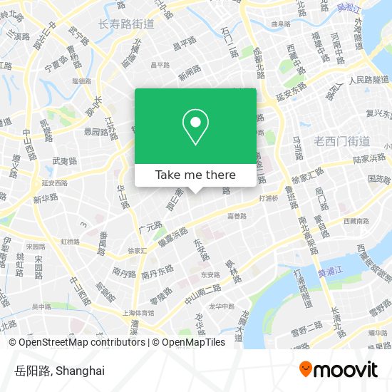 岳阳路 map