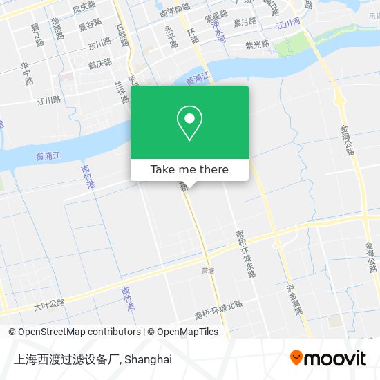 上海西渡过滤设备厂 map