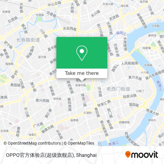 OPPO官方体验店(超级旗舰店) map