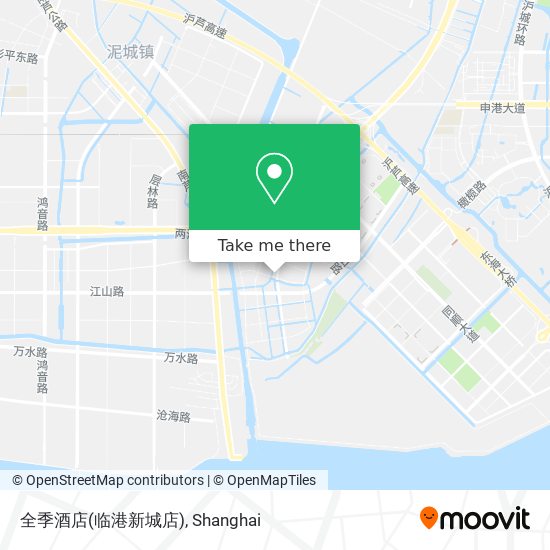 全季酒店(临港新城店) map