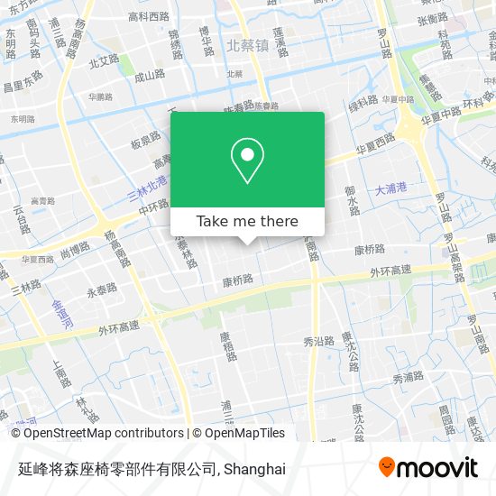 延峰将森座椅零部件有限公司 map
