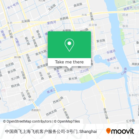 中国商飞上海飞机客户服务公司-3号门 map