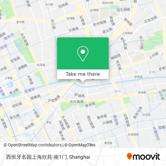 西班牙名园上海欣苑-南1门 map
