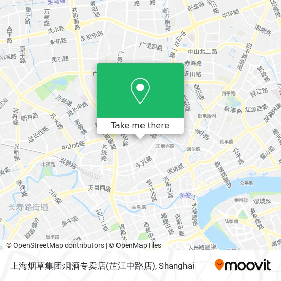 上海烟草集团烟酒专卖店(芷江中路店) map