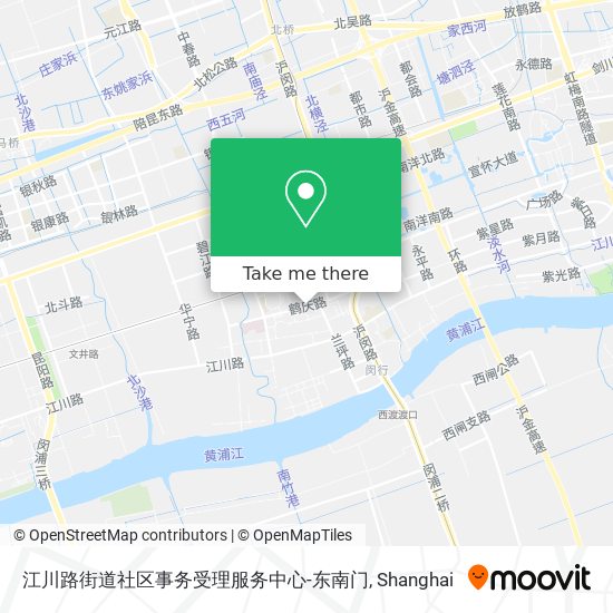 江川路街道社区事务受理服务中心-东南门 map