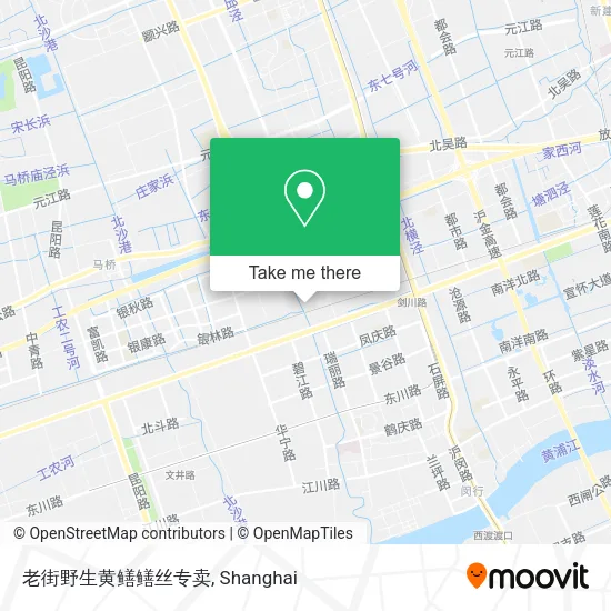 老街野生黄鳝鳝丝专卖 map