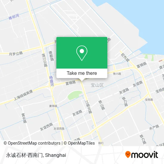 永诚石材-西南门 map