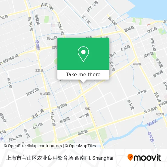 上海市宝山区农业良种繁育场-西南门 map