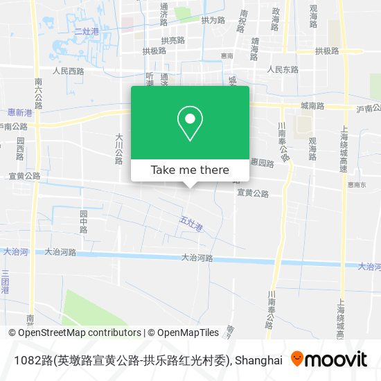 1082路(英墩路宣黄公路-拱乐路红光村委) map