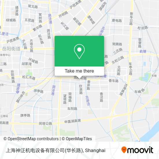 上海神泛机电设备有限公司(华长路) map