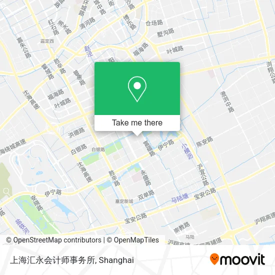 上海汇永会计师事务所 map