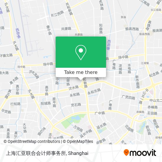 上海汇亚联合会计师事务所 map